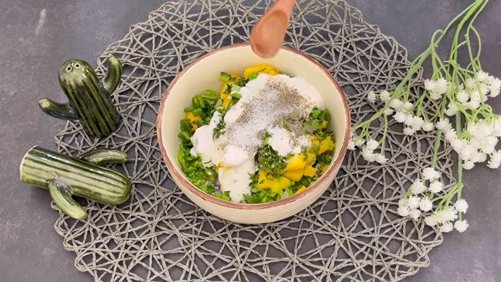 Mango Chicken Salad Wraps